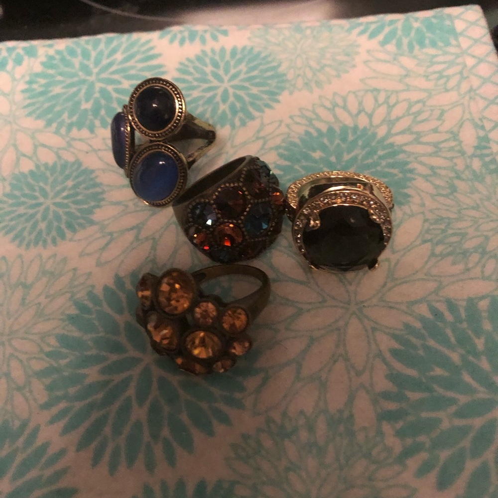 4 Costume Rings for $30 or $25 w/offer 511
